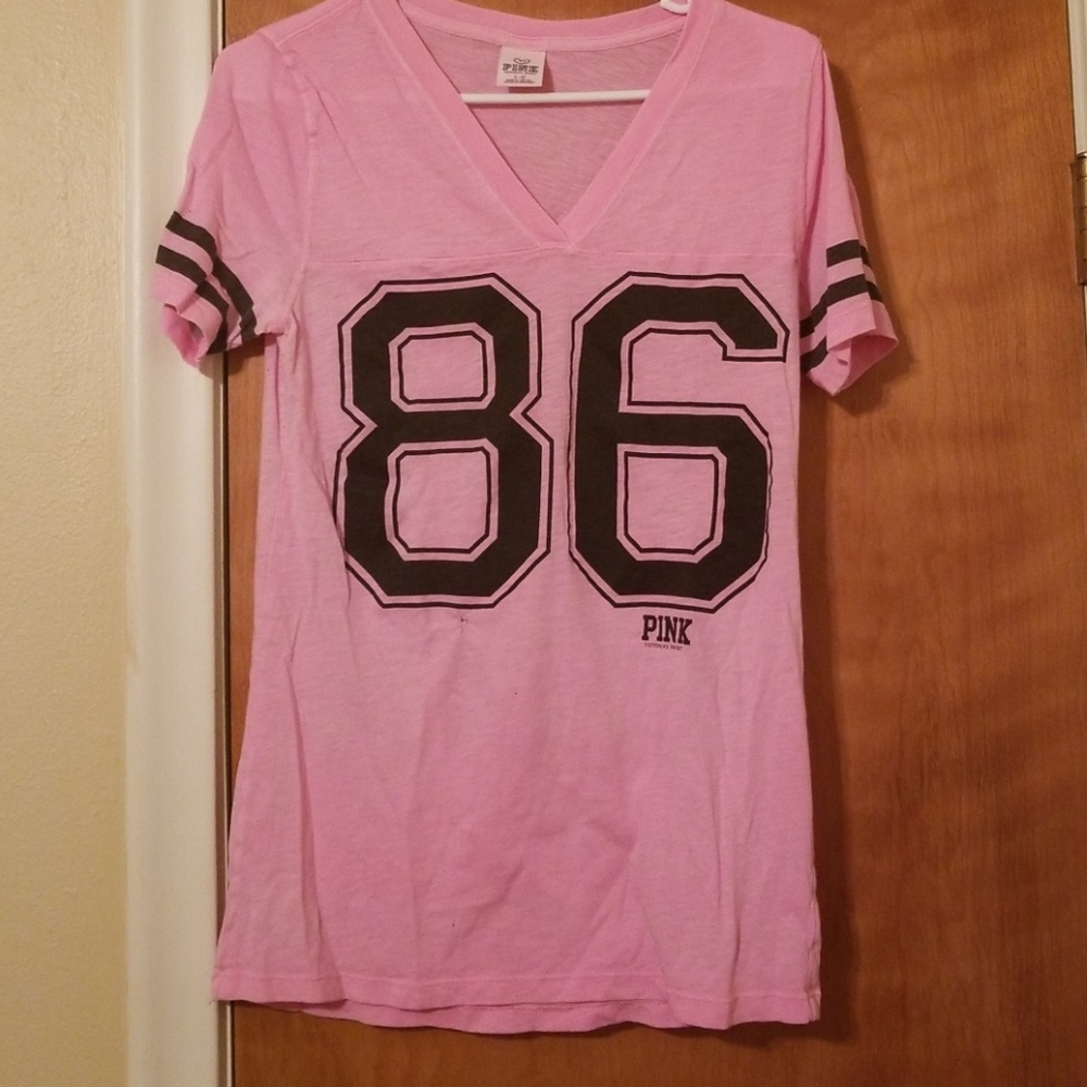 Pink Victoria's secret pink tee